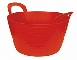 Гибкое ведро FlexBag 12л., красное, зелёное