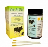 Тест полоски VET-MUN (Вет-Мун) для определения кол-ва мочевины в молоке в упаковках по 25 шт. в плас